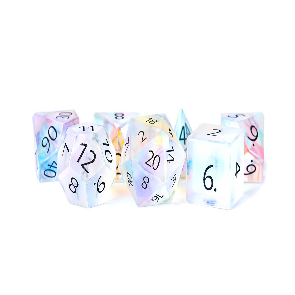 PREMIUM Engraved Gemstone Dice