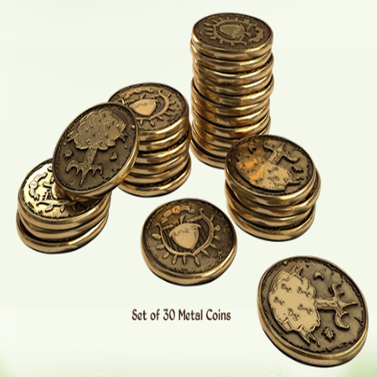 Bardwood Grove Metal Coins