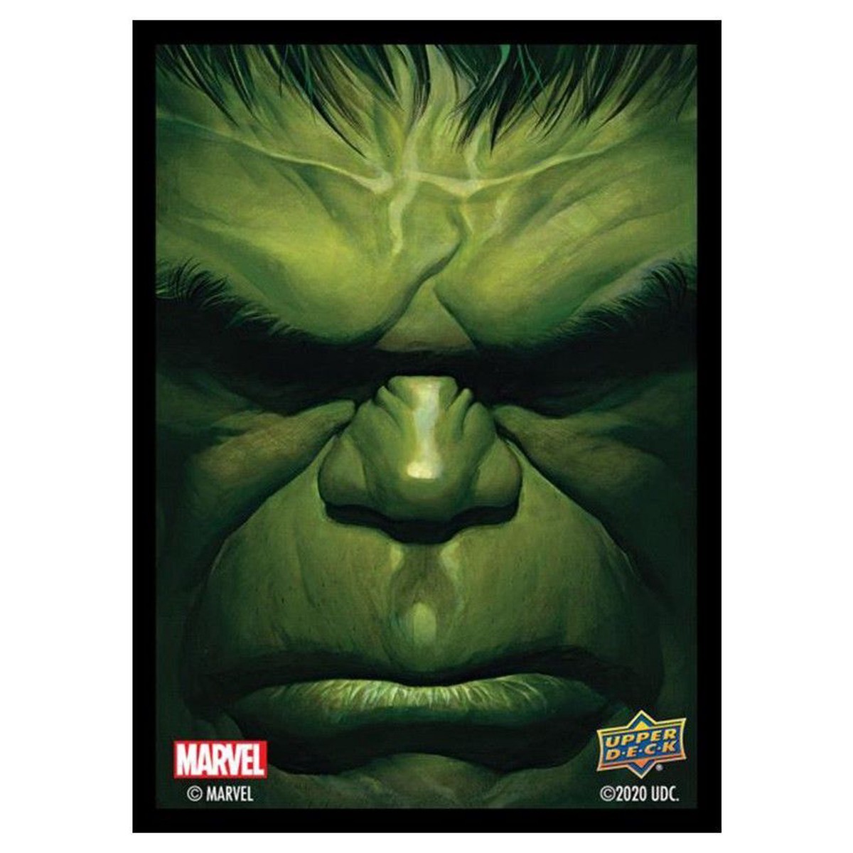 Upper Deck Marvel Standard Matte Card Sleeves - Hulk (95205)