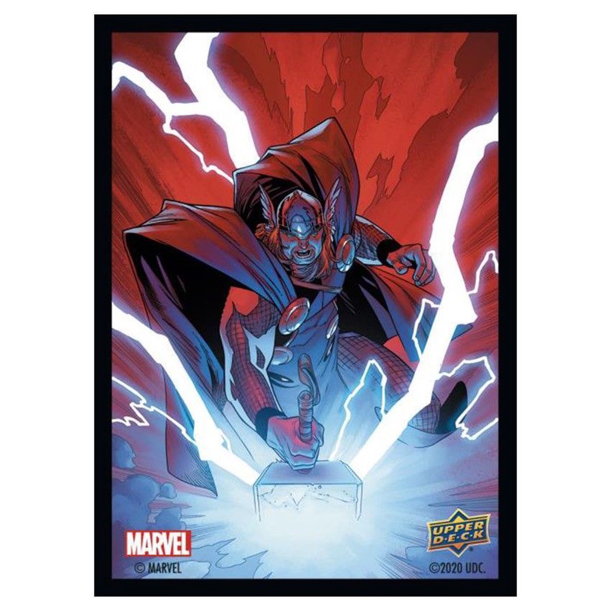 Upper Deck Marvel Standard Matte Card Sleeves - Thor (95090)