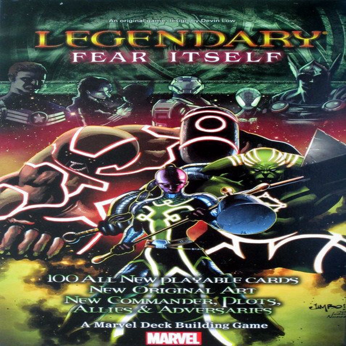 Legendary: A Marvel Deck Building Game Fear Itself