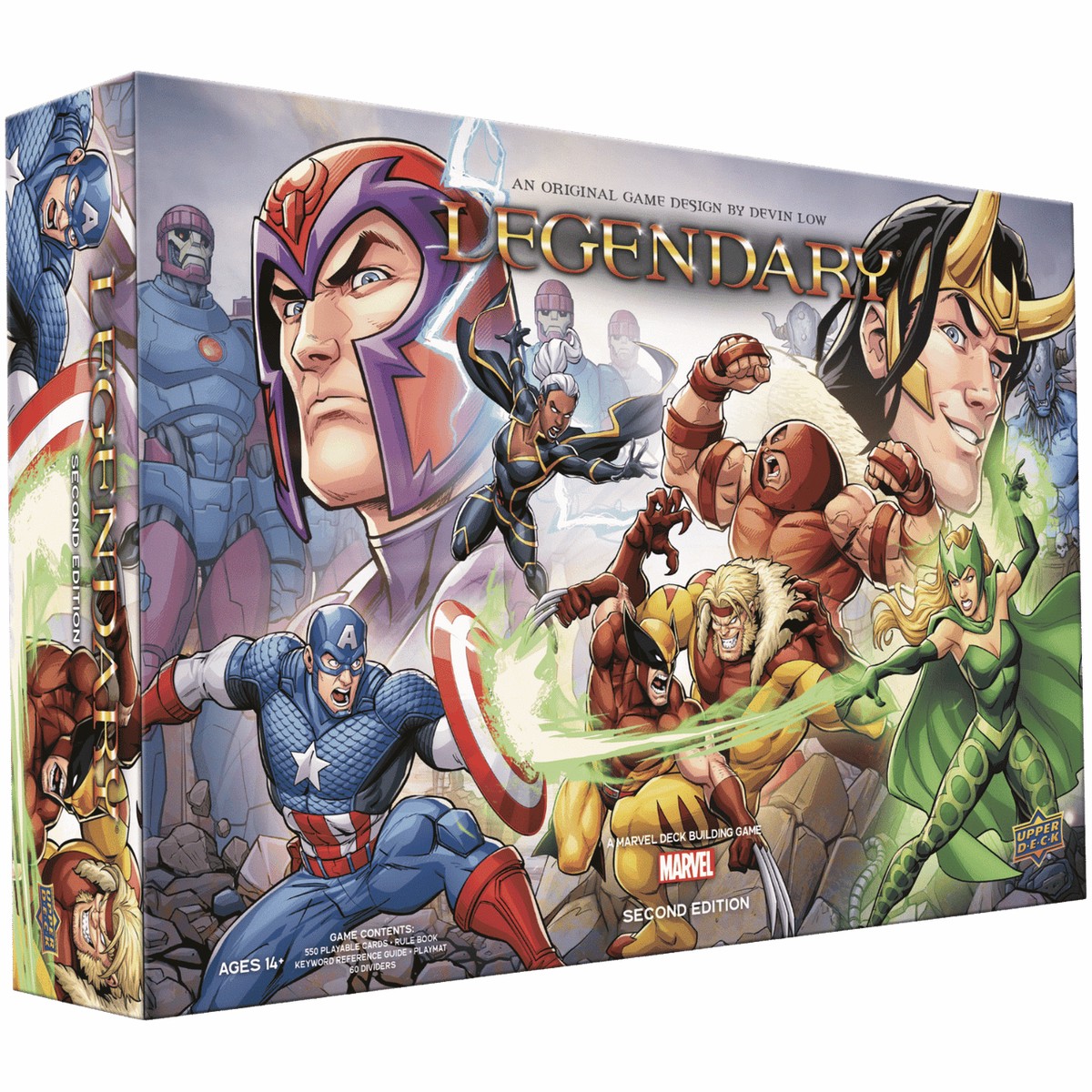 Legendary: A Marvel Deck Building Game Second Edition