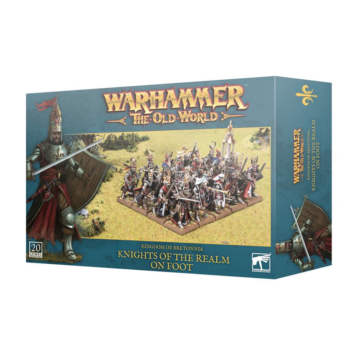 Warhammer The Old World - Kingdom of Bretonnia: Knights of the Realm on Foot