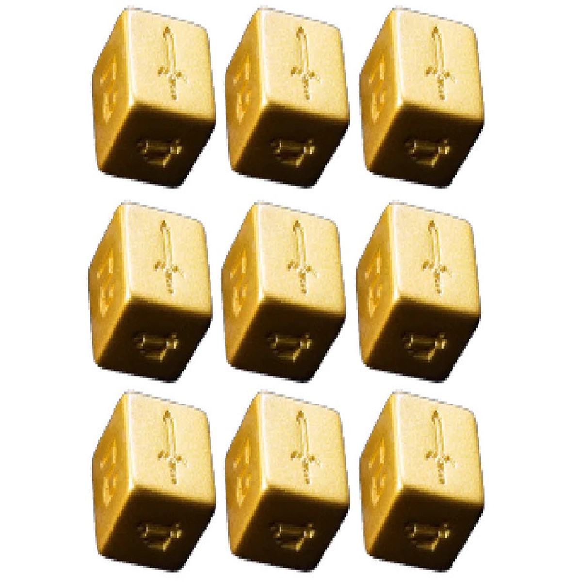 1UP Dice 9d6 Set: Mythical Sword Master Edition