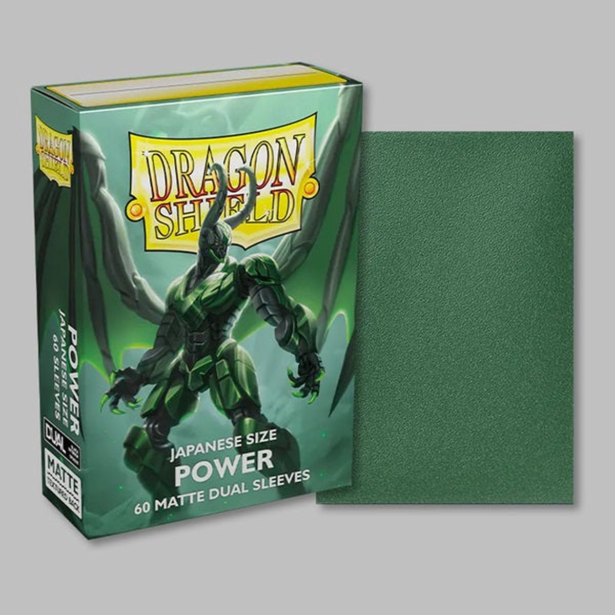Dragon Shield 60ct Japanese Matte Dual Sleeves: Power