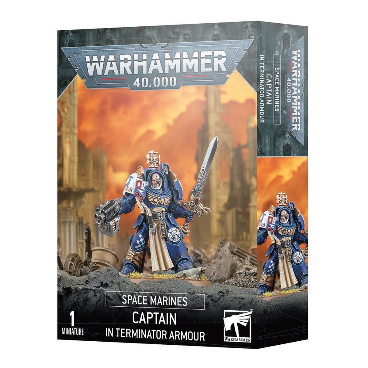 Warhammer 40K Space Marines: Captain in Terminator Armour