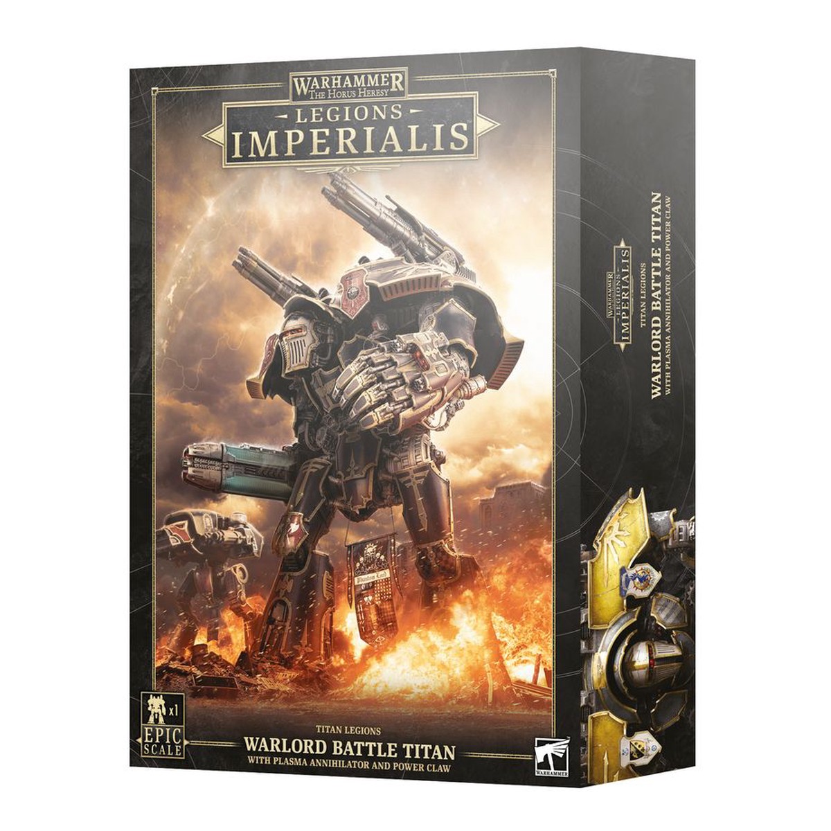 Horus Heresy Legions Imperialis - Titan Legions: Warlord Titan with Power Claw & Plasma Annihilator