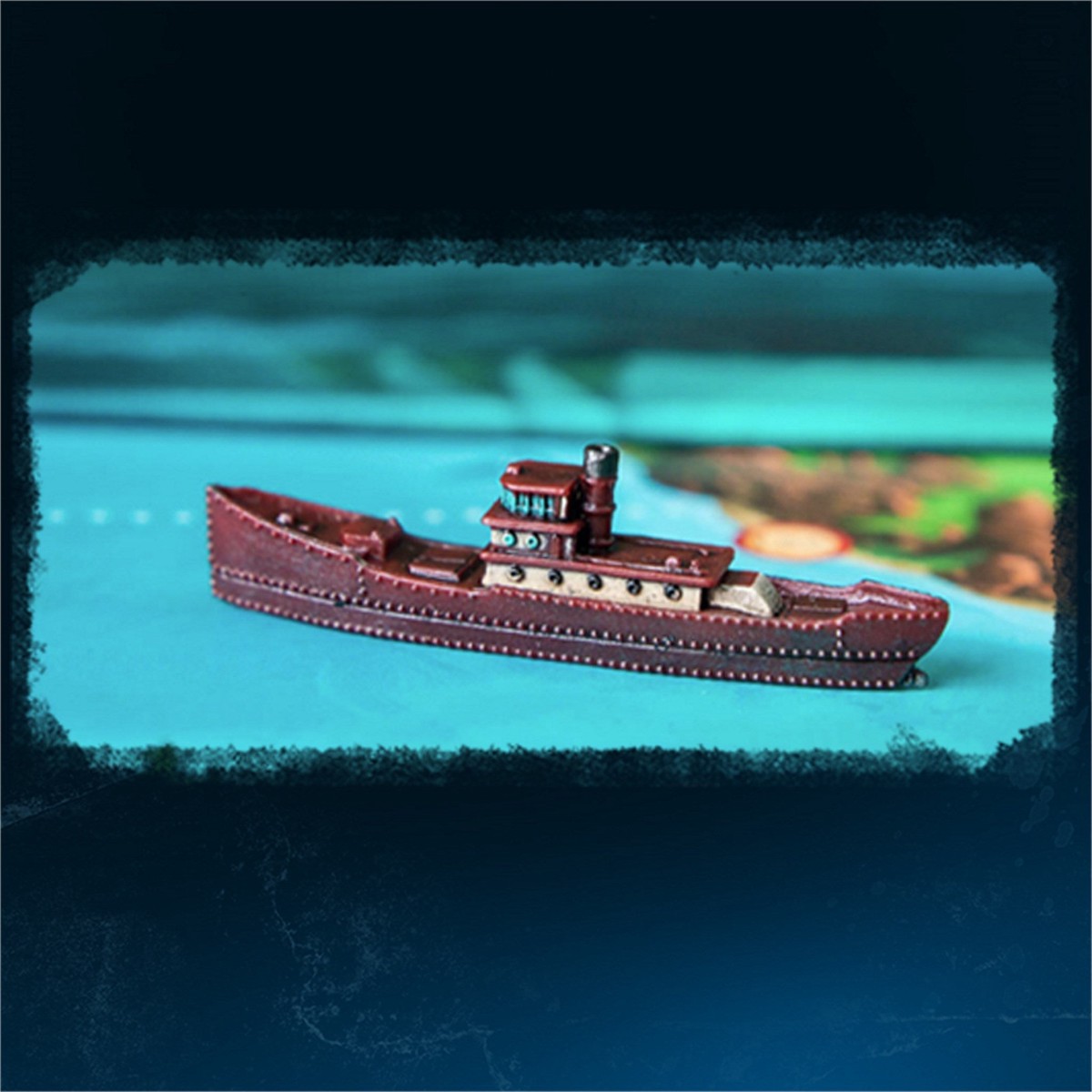 Sleeping Gods Painted Ship