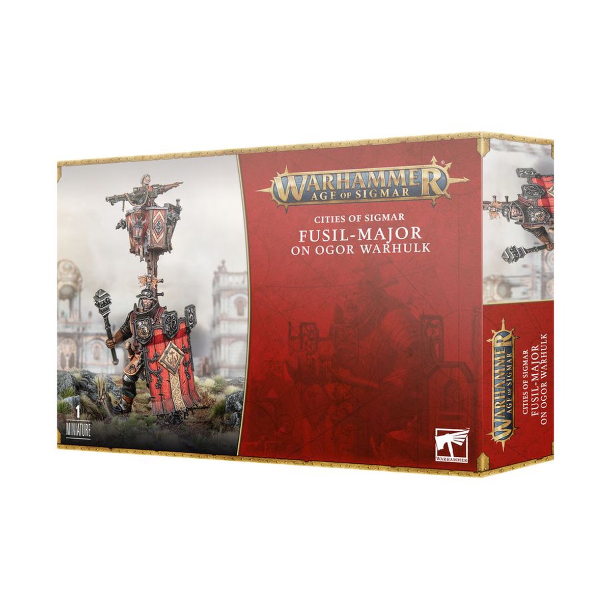 Age of Sigmar Cities of Sigmar: Fusil-Major on Ogor Warhulk