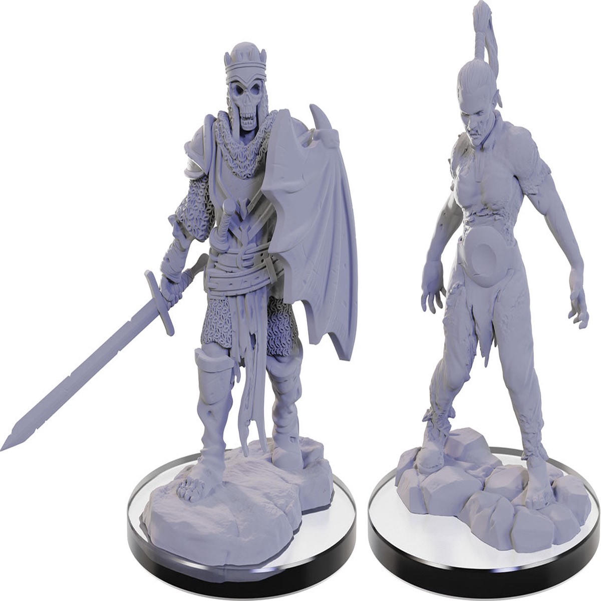 Pathfinder Battles Deep Cuts: Plague Zombie & Skeletal Champion