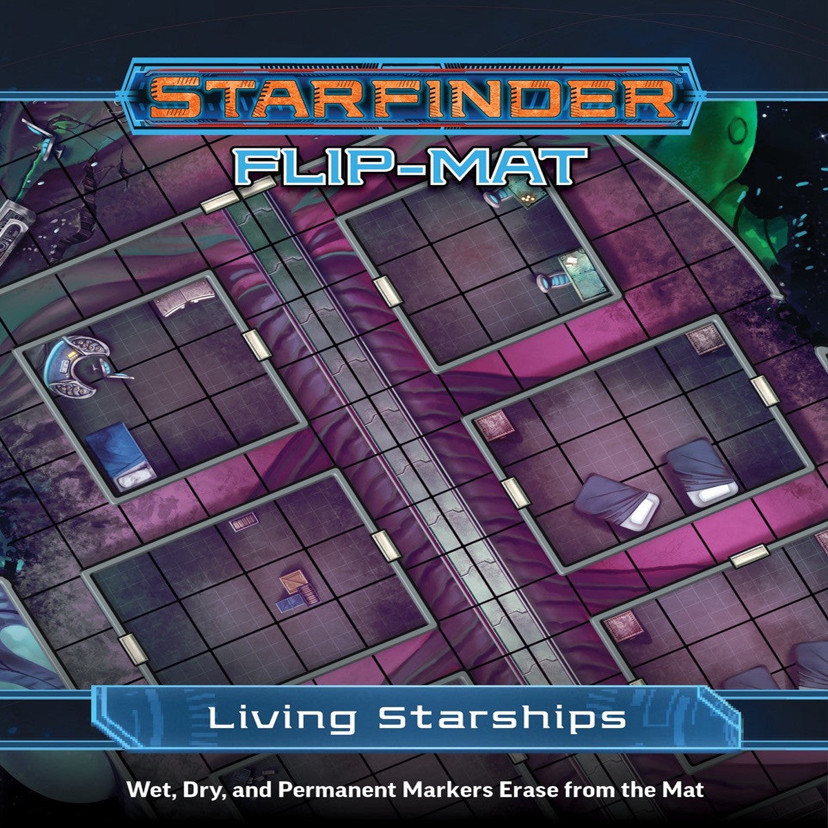 Starfinder Flip Mat: Living Starships