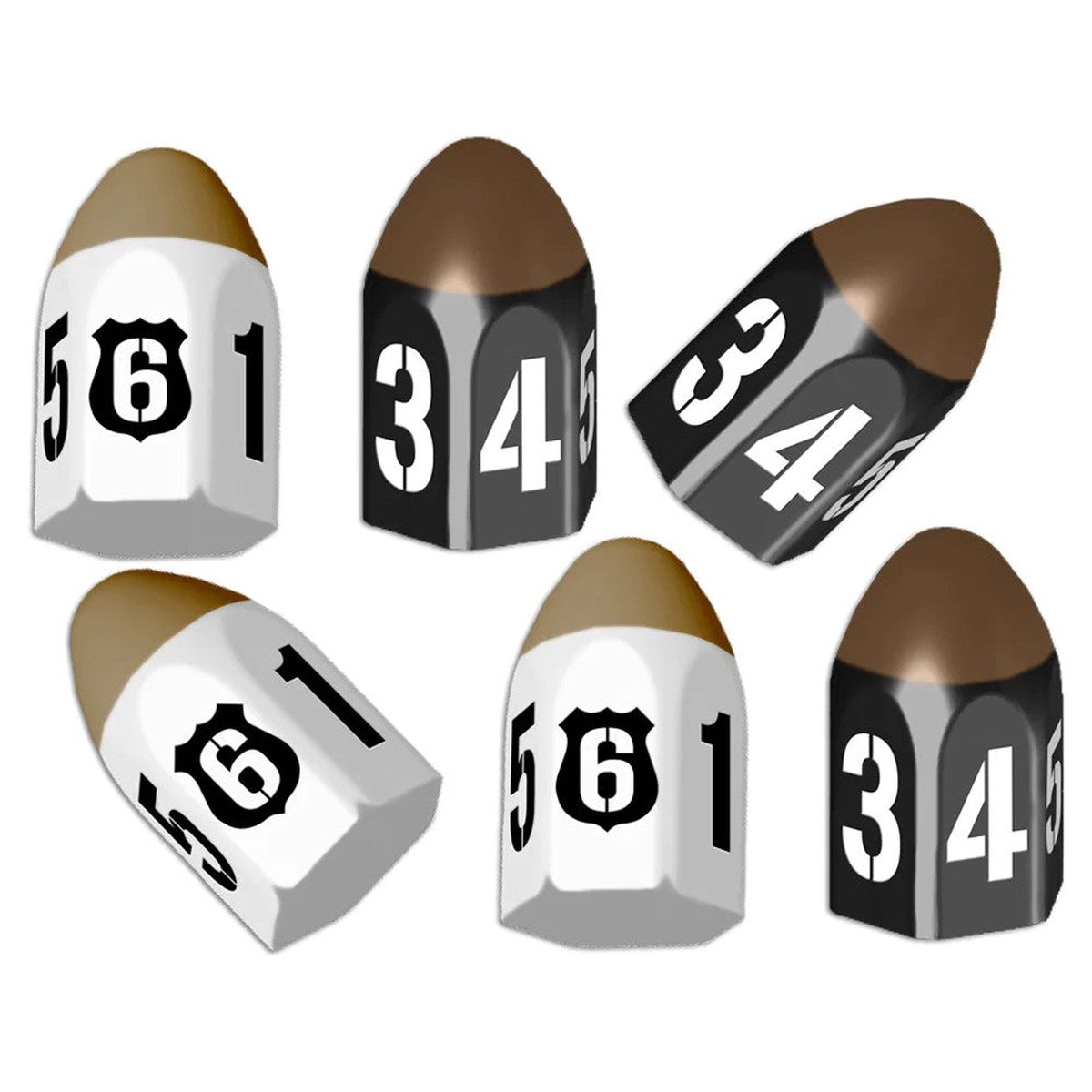 Tiny Epic Crimes: Bullet Dice 6 Pack