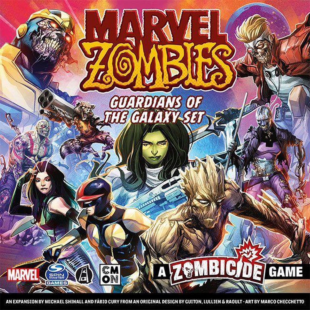 Marvel Zombies Guardians Galaxy