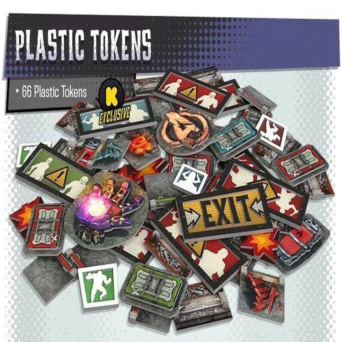 Marvel Zombies Plastic Tokens