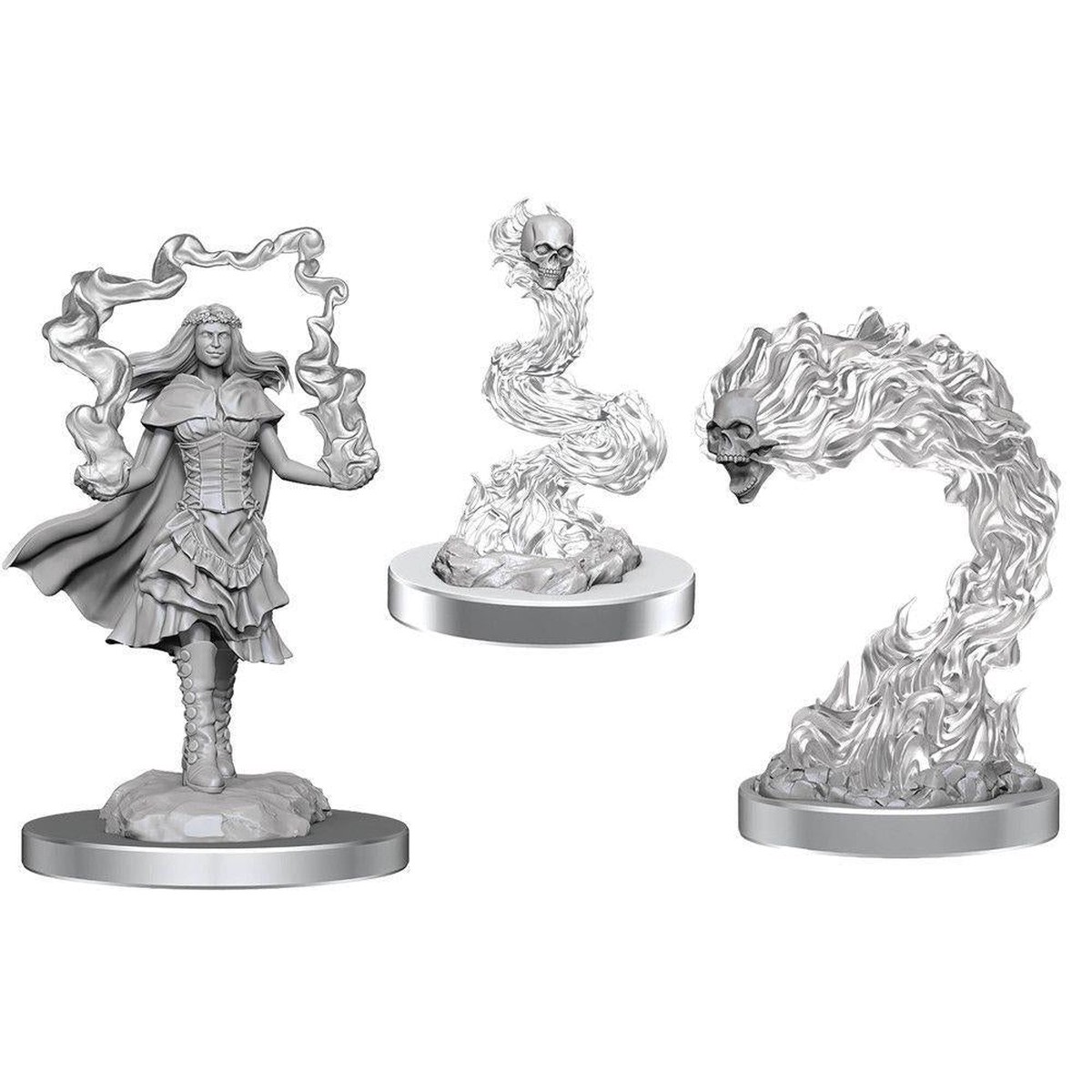 NPC Dark Spellcaster & Flamesku