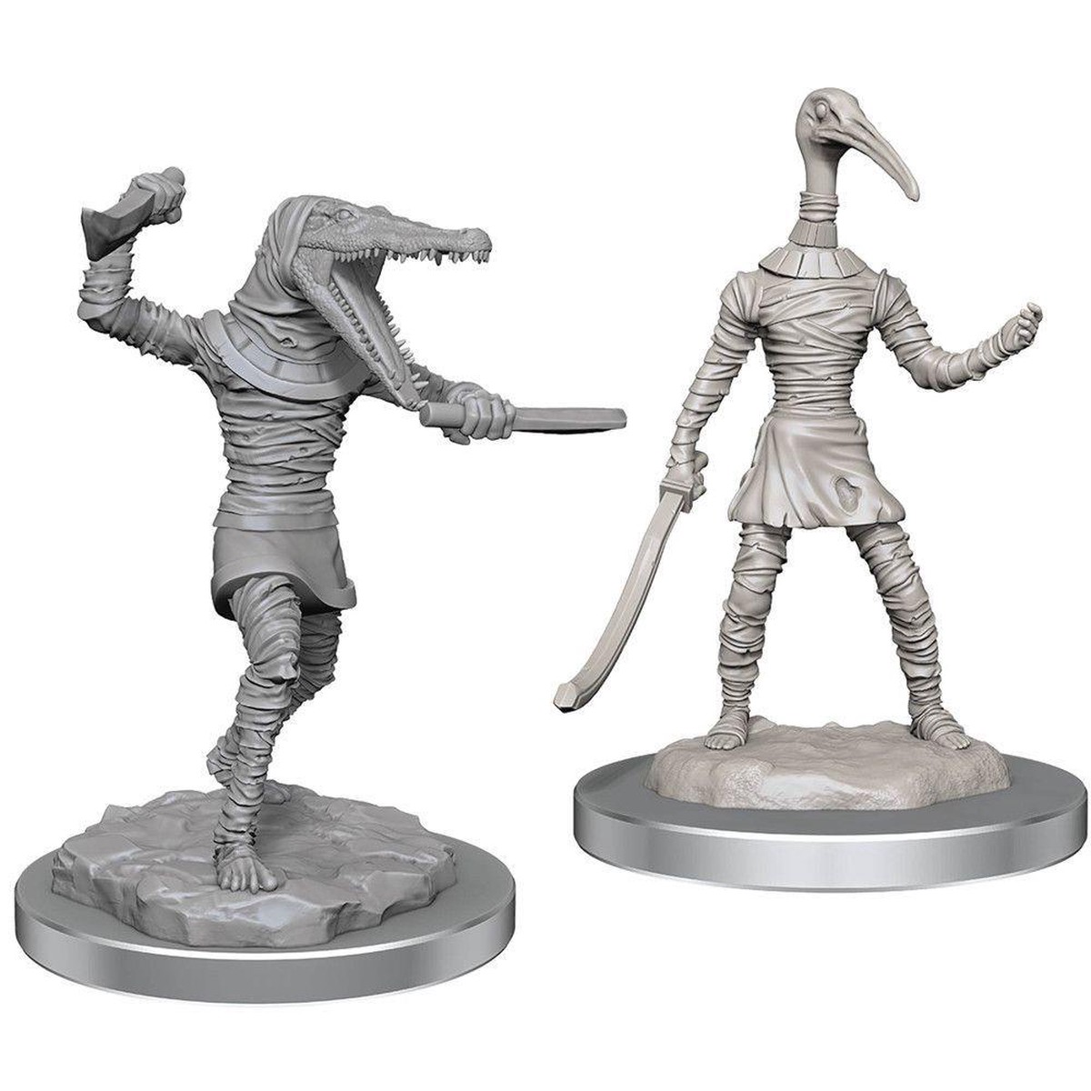 NPC Mummies (Crocodile & Bird)