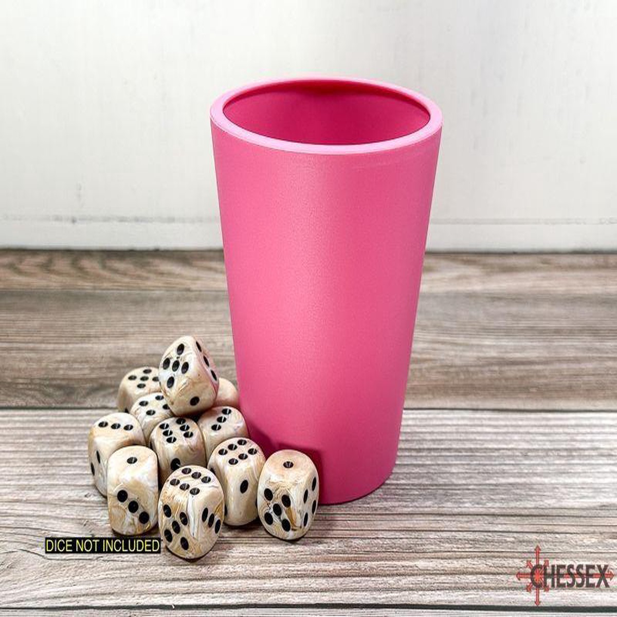 89014 Flexible Dice Cup Pink