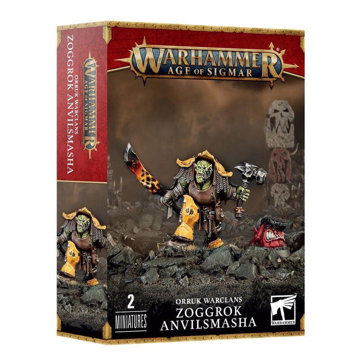 Age of Sigmar Orruk Warclans: Zoggrok Anvilsmasha