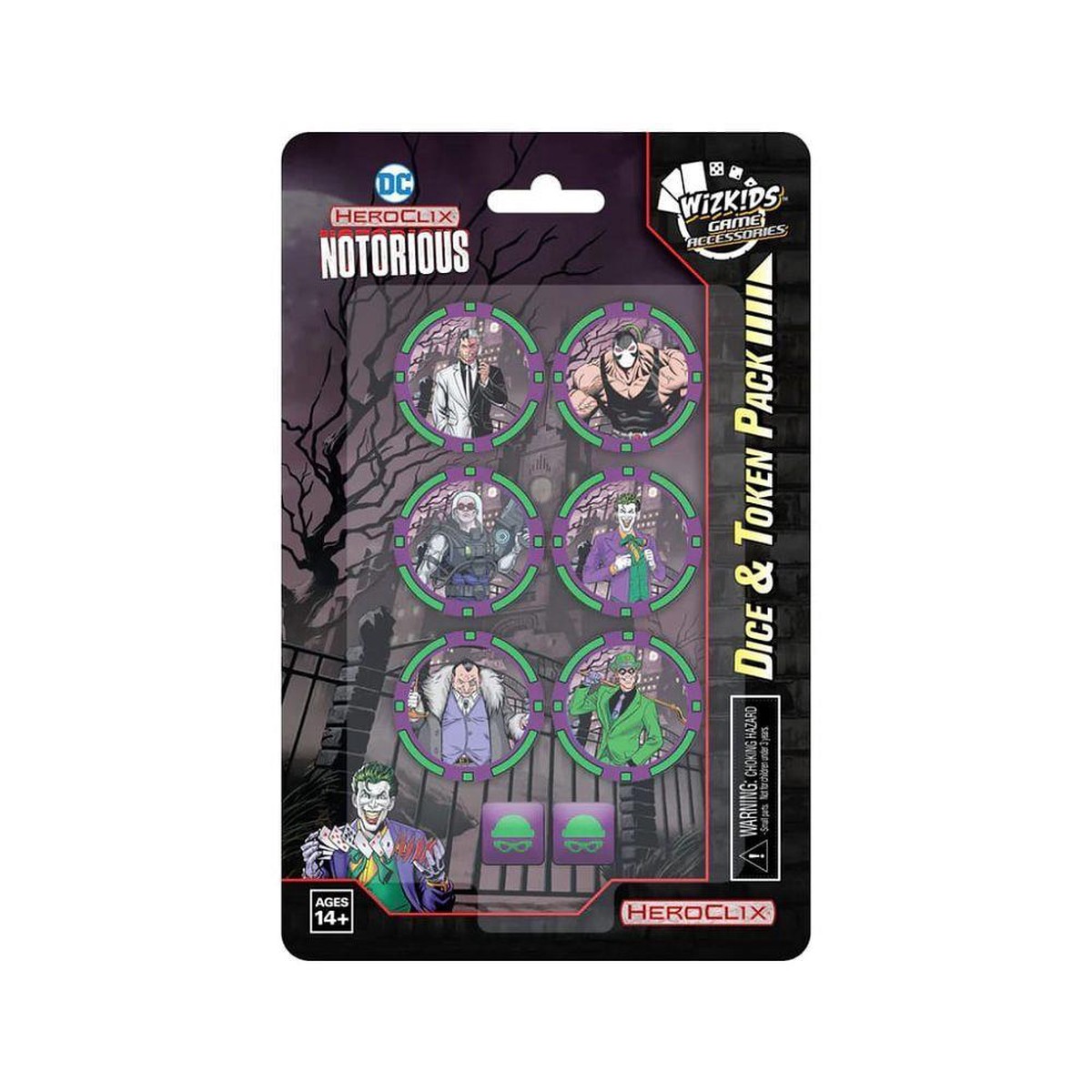 HCX DC Notorious Dice/Tokens
