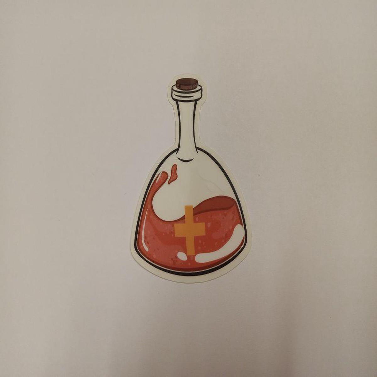 Translucent Sticker Health
