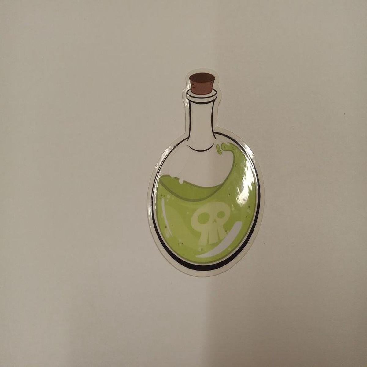 Translucent Sticker Poison