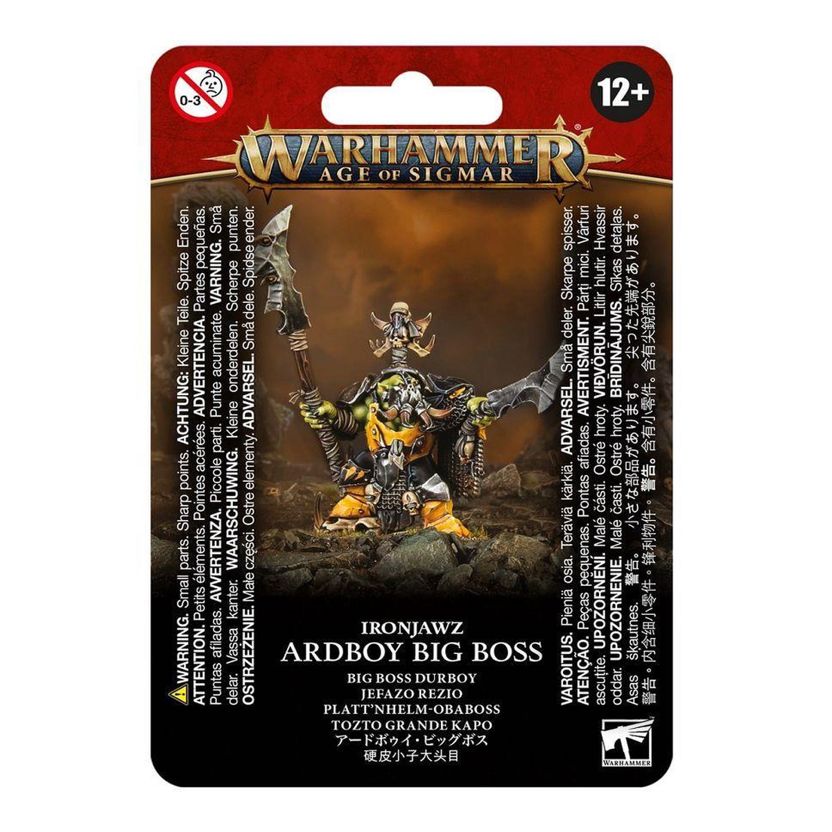 Age of Sigmar Ironjawz: Ardboy Big Boss