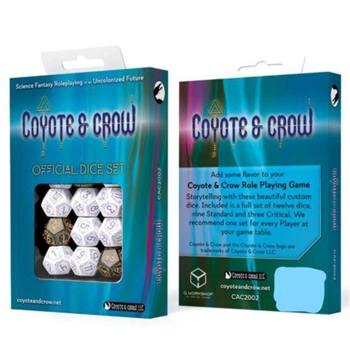 Coyote & Crow RPG Custom Dice