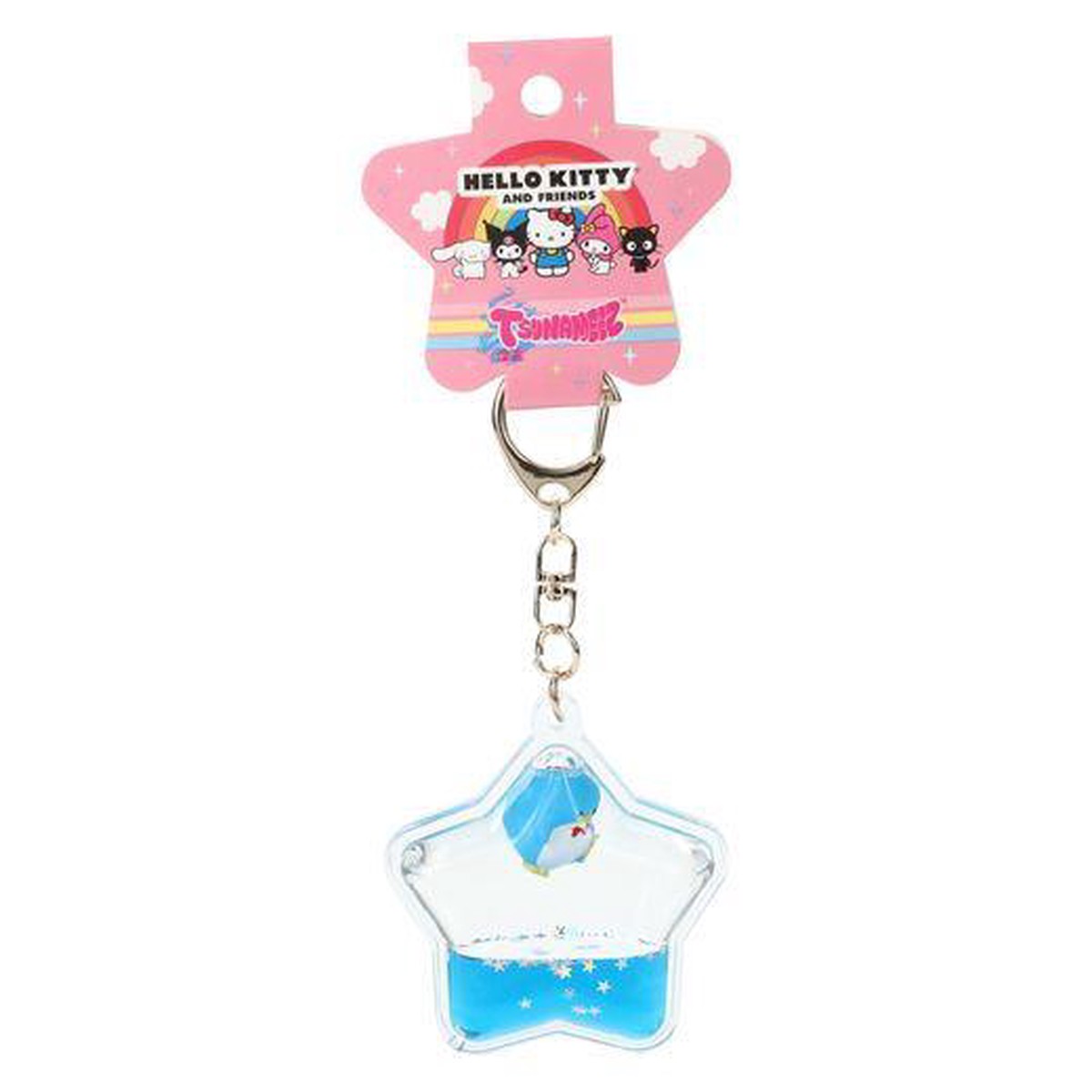 Liquid Keychain HKF Tuxedo Sam