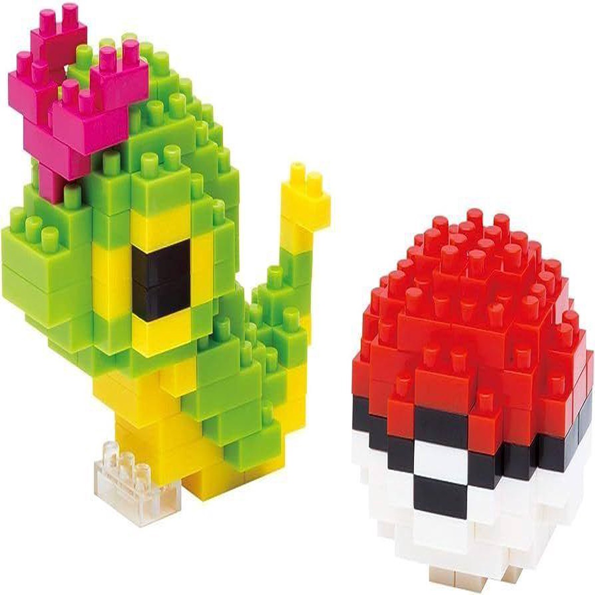 Nanoblock Caterpie & Poke Ball