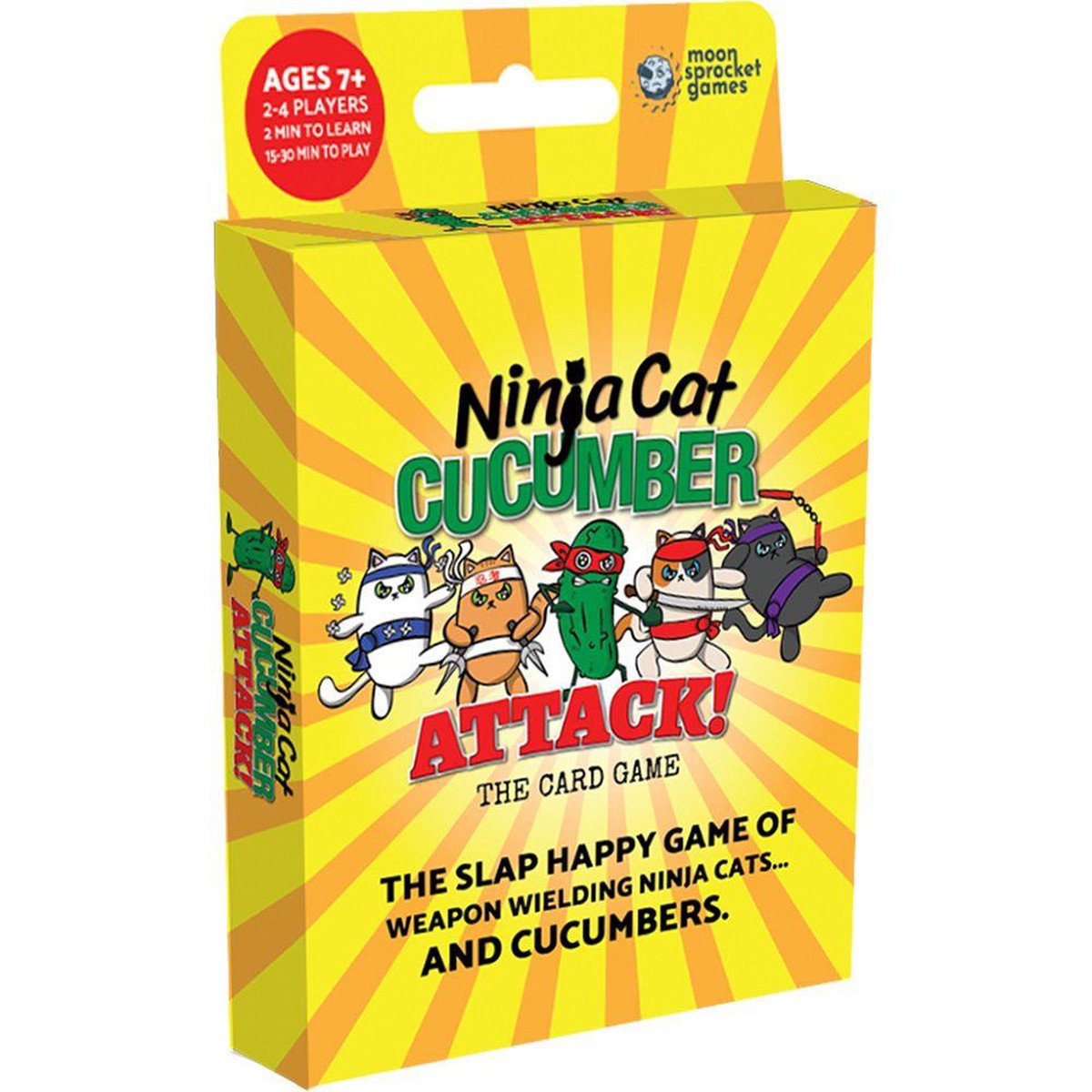 New Arrival Ninja Cat Cucumber Attack!