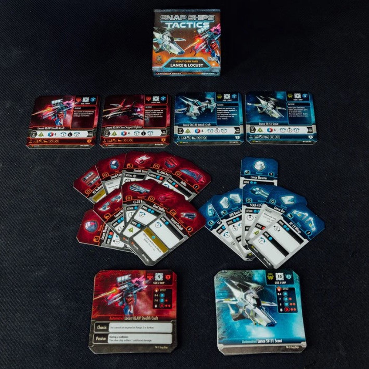 Snap Ships Scout Ships Card Pk