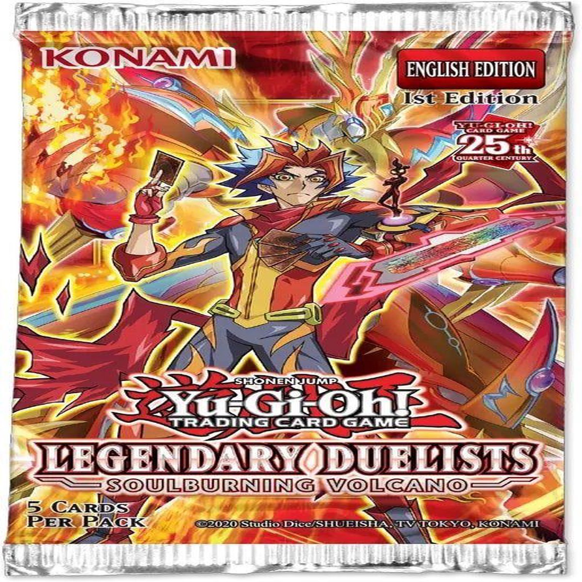 YGO LD Soulburning Volcano Booster