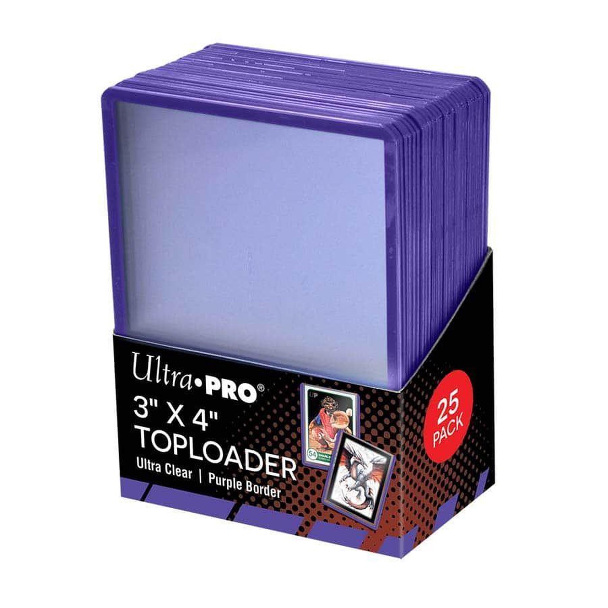16160 TopLoader Purple Border