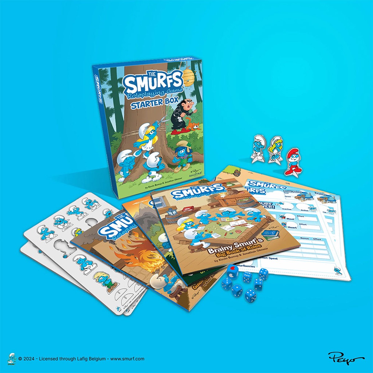 New Arrival The Smurfs Roleplaying Game: Starter Box