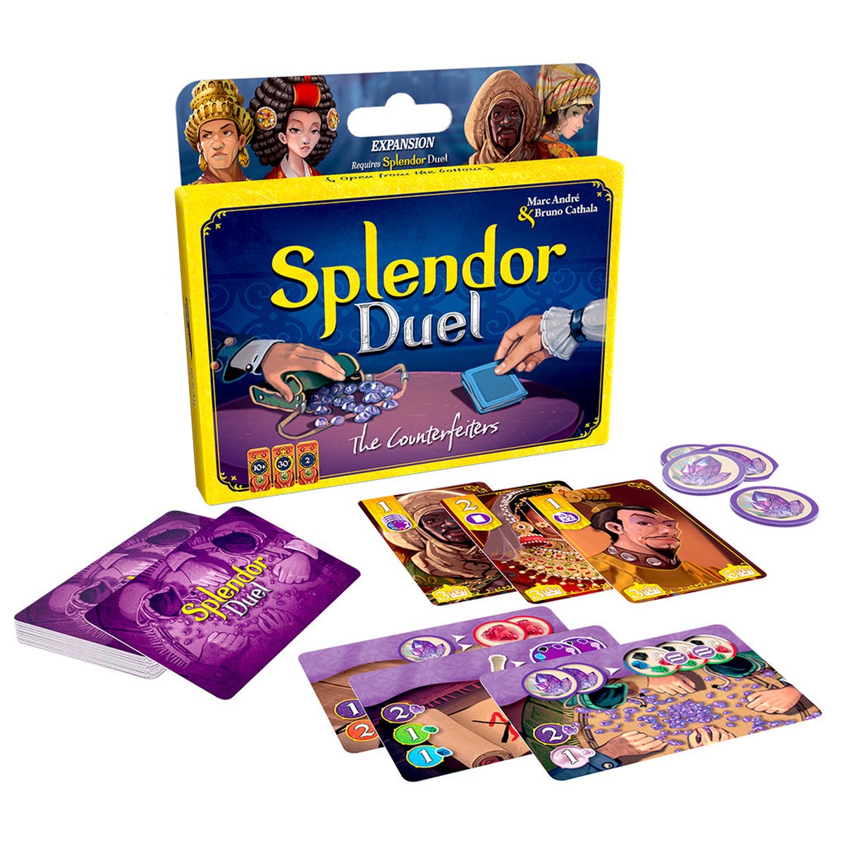 New Arrival Splendor Duel: The Counterfeiters Expansion