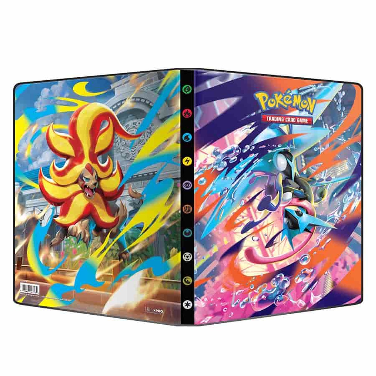 POKEMON PORTFOLIO: MEGA EVOLUTIONS: SET 4 CHAOS RISING 9-POCKET PORTFOLIO