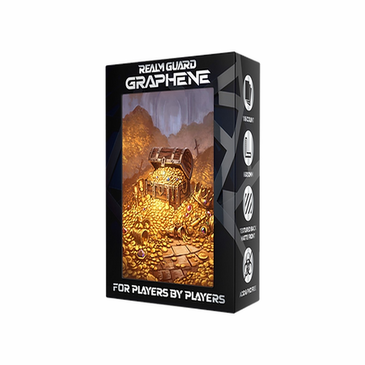 Realm Guard Graphen Sleeves Treasure Chest