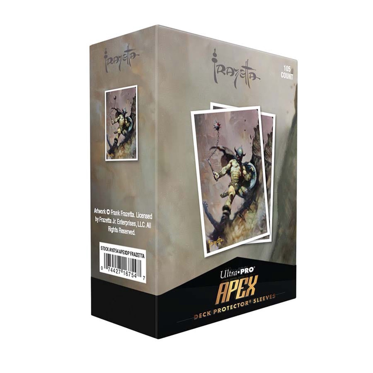 Ultra Pro: Artist Spotlight: Frank Frazetta: Apex Sleeves: Warrior with Ball and Chain