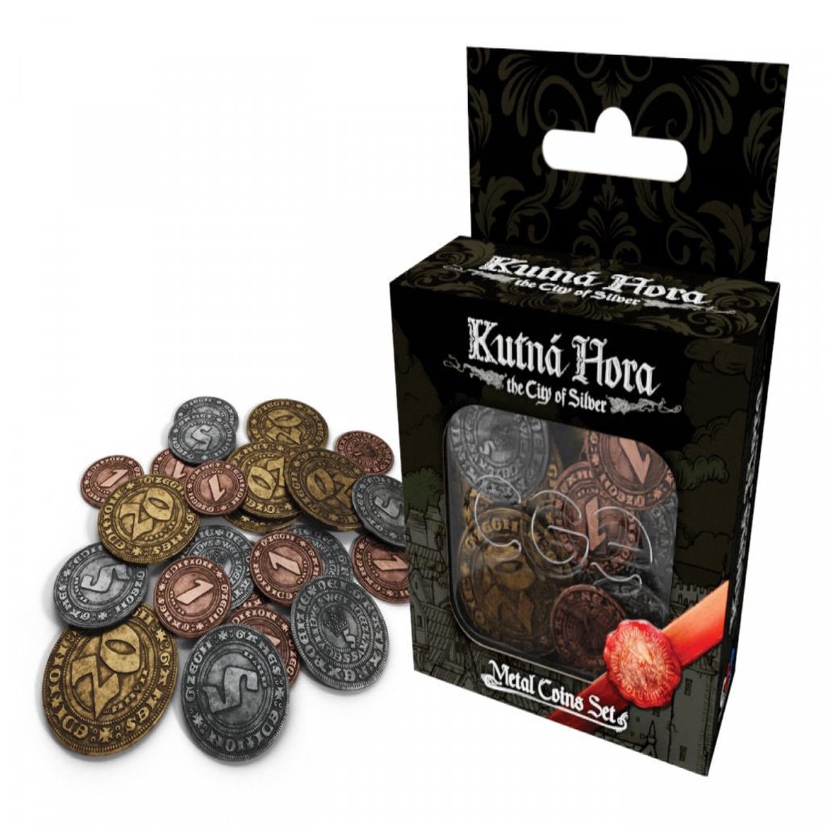 Kutna Hora: Metal Coins Set