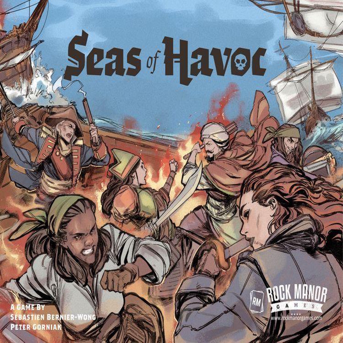 Seas of Havoc Game + Playmat