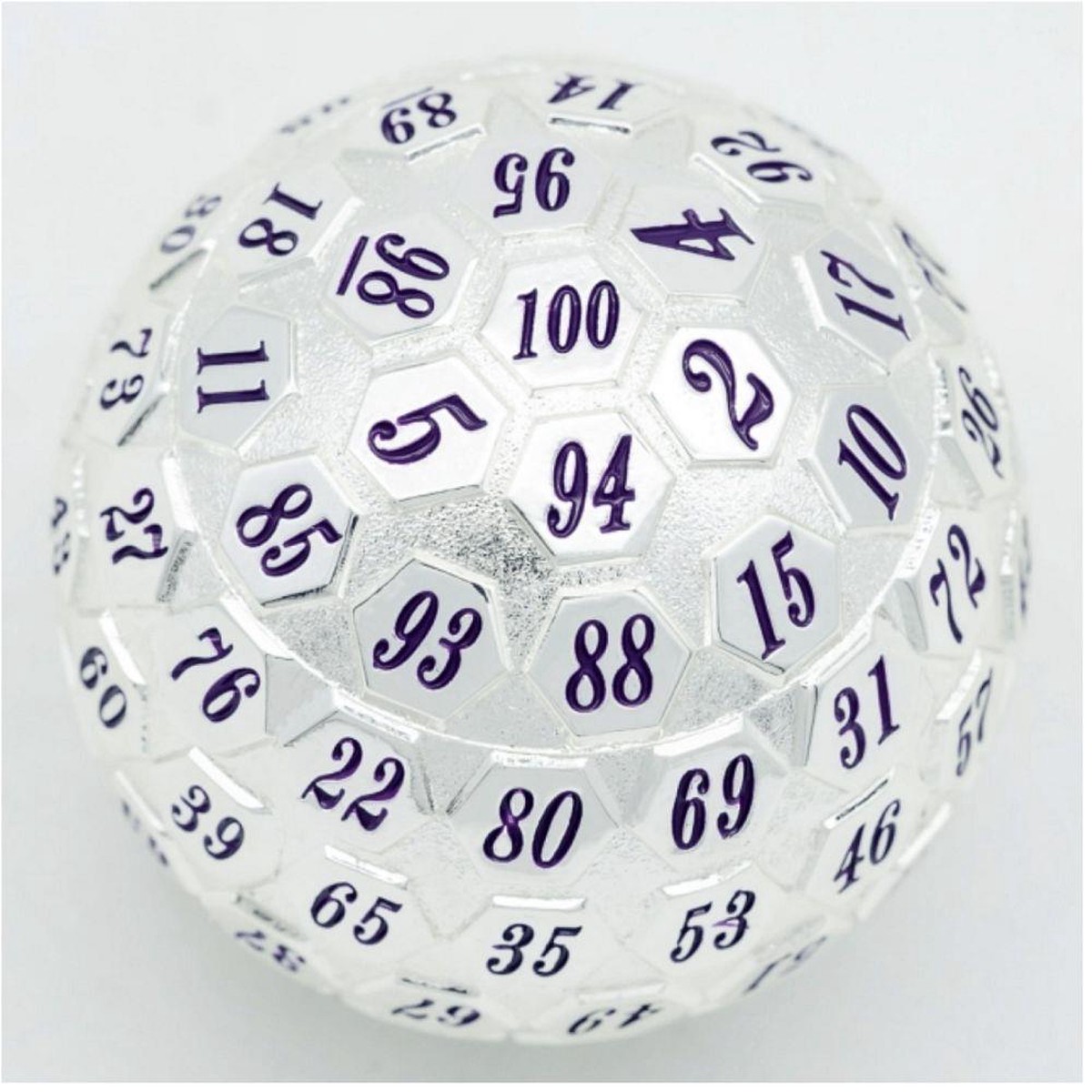 Metal d100 Platinum/Purple