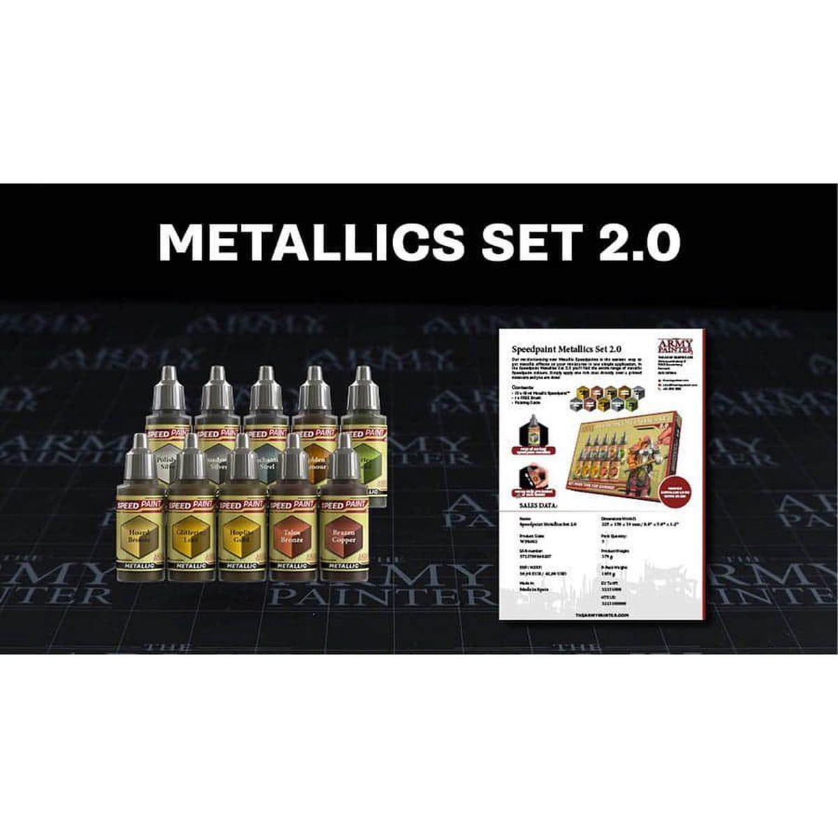 Speedpaint 2.0 Metallics Set