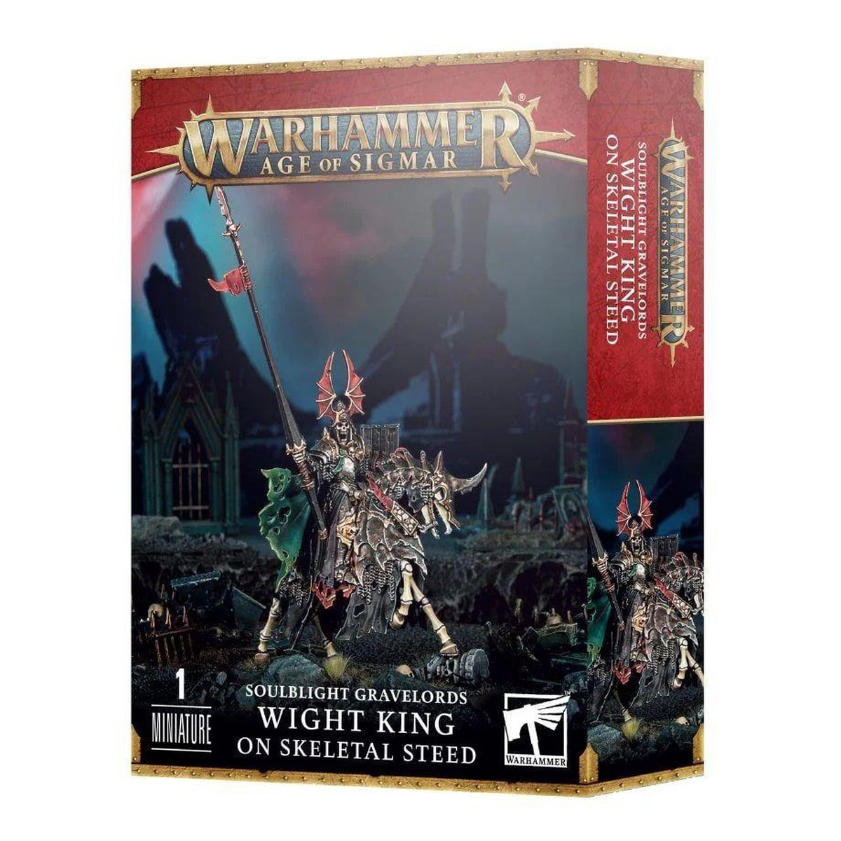 Age of Sigmar Soulblight Gravelords: Wight King on Skeletal Steed