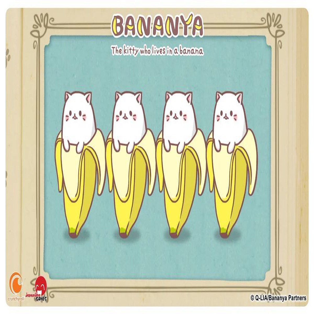 Bananya Playmat #4 Bananya Line