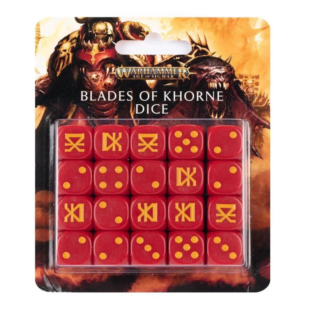 Age of Sigmar Blades of Khorne Dice