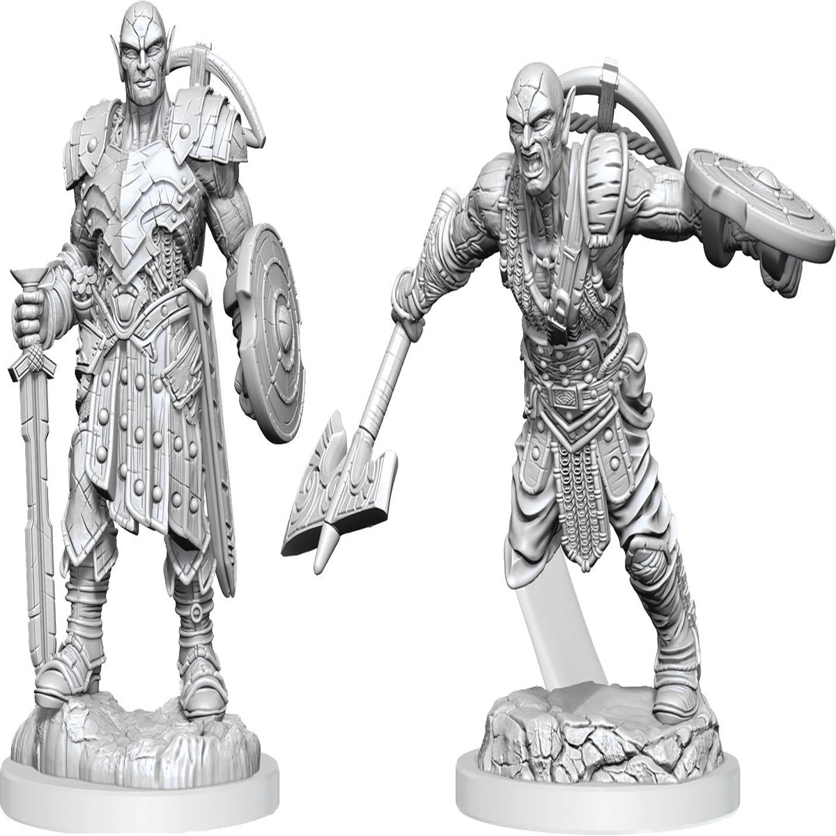 Dungeons & Dragons: Nolzur's Marvelous Unpainted Miniatures: Earth Genasi Fighter