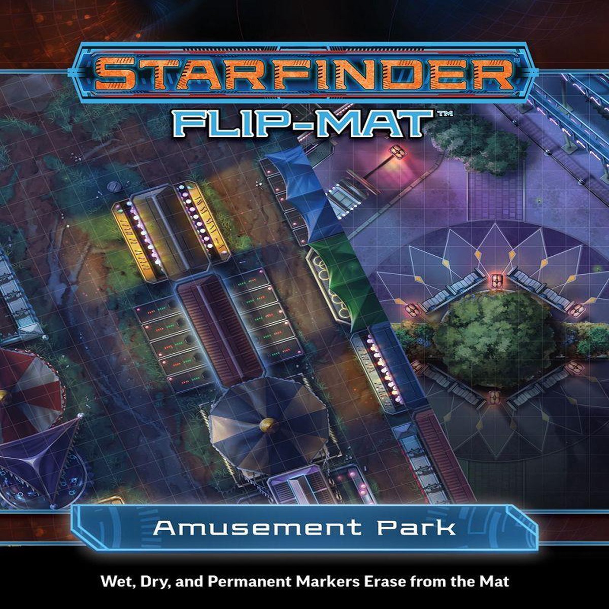 Starfinder Flip Mat: Amusement Park
