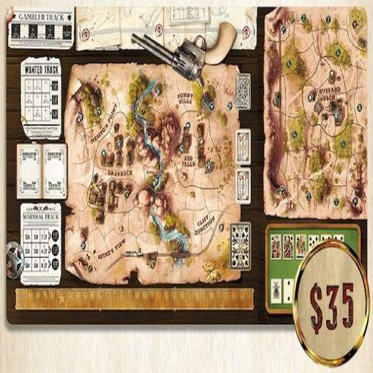 Western Legends Playmat