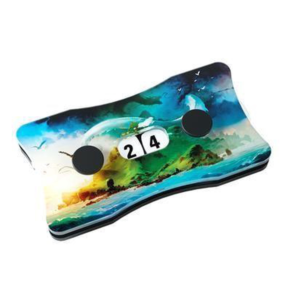 Double Dials Life Counter - Island