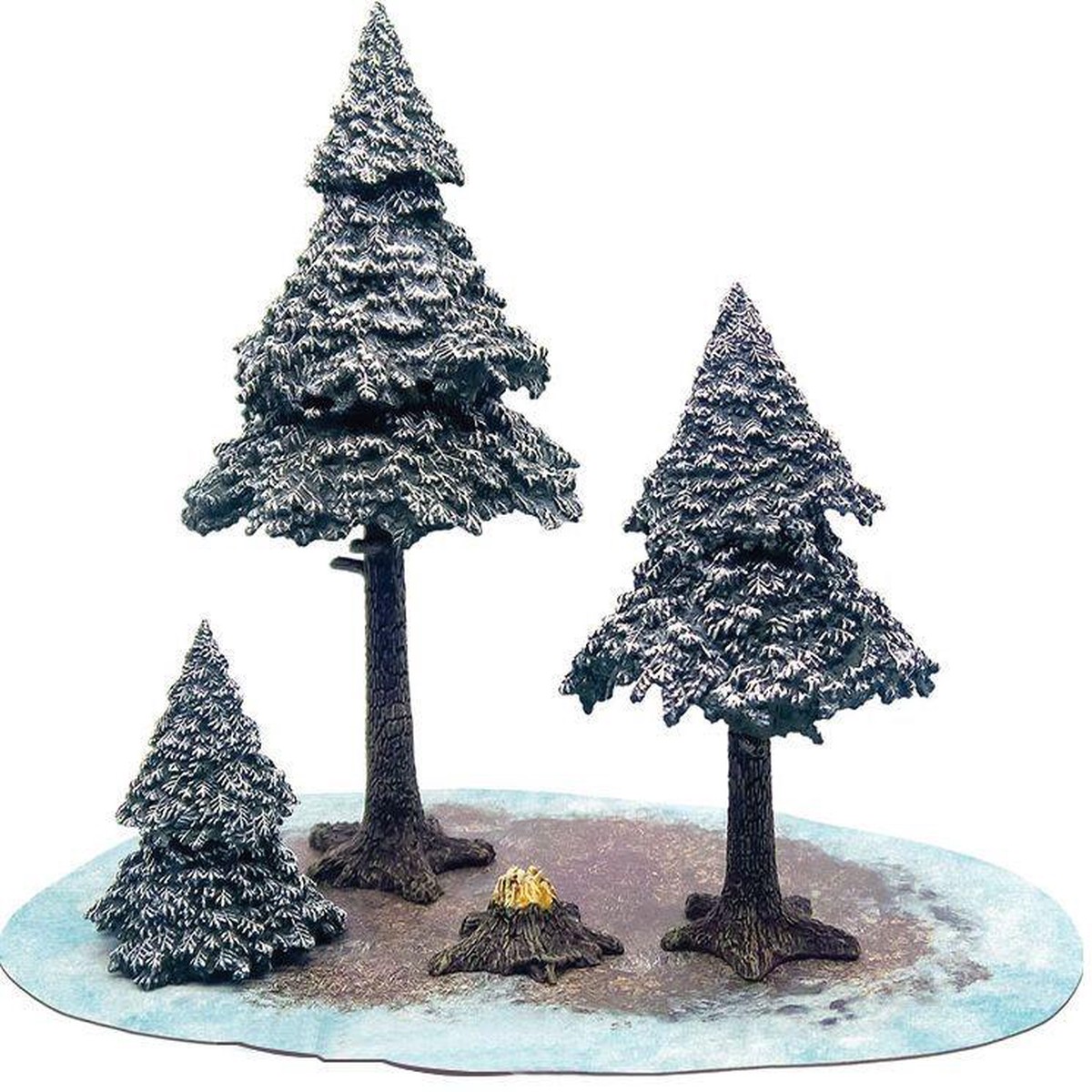 Monster Scenery Snowy Pines